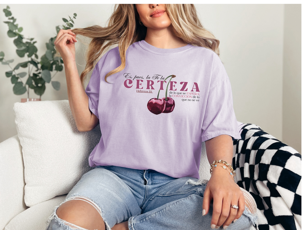 Camiseta “Certeza” – Hebreos 11:1