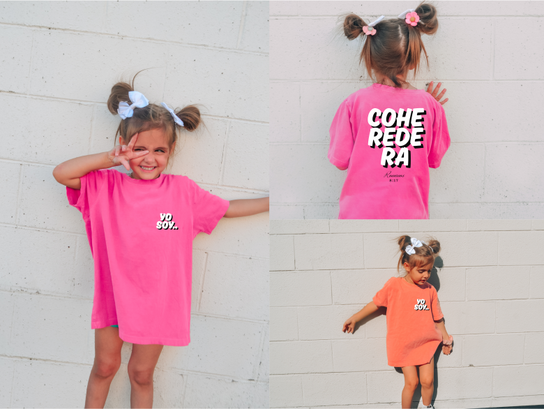 Camiseta Infantil “Yo Soy… Coheredera” – Romanos 8:17