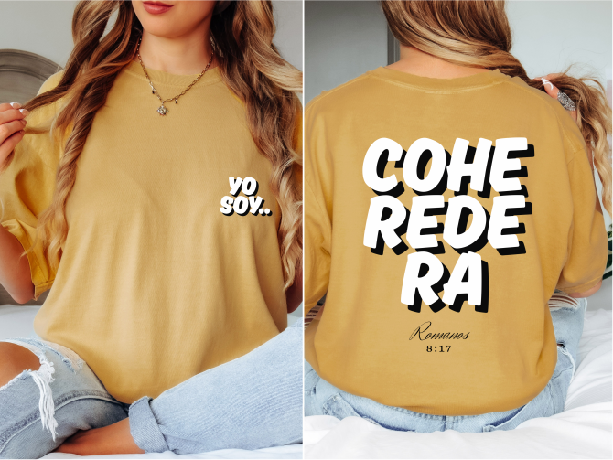 YO SOY… COHEREDERA Romanos 8:17 (Mujeres)