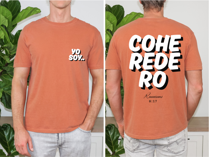 YO SOY… COHEREDERA Romanos 8:17 (caballero)